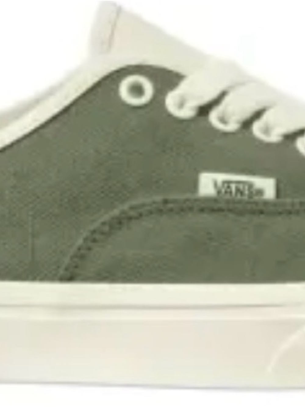 Vans Olive Green Low-Top Canvas Sneaker